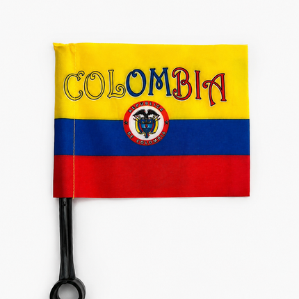 Bandera Colombia para moto