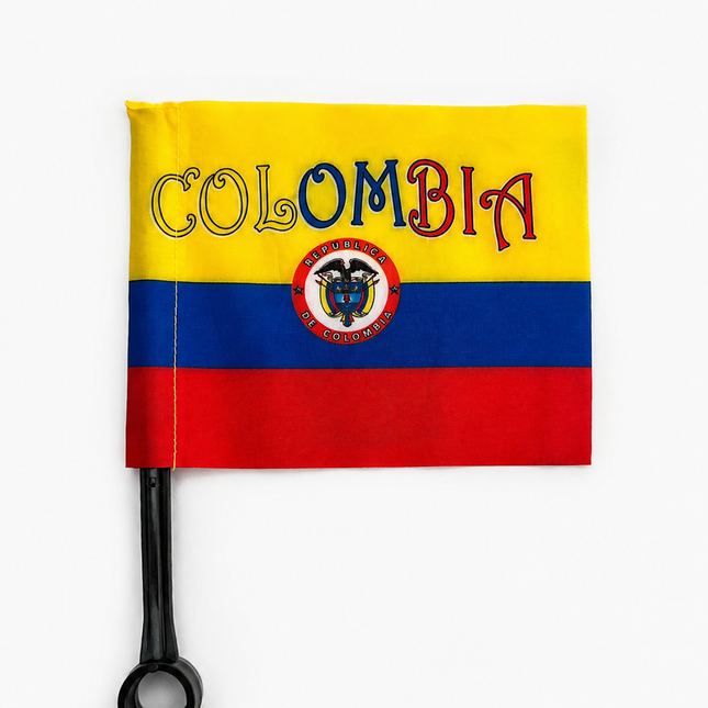 Bandera Colombia para moto